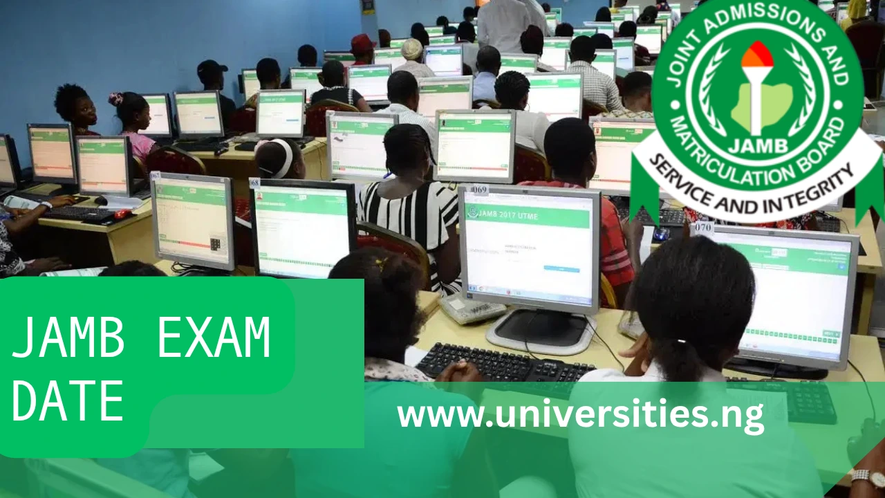 JAMB Exam Date