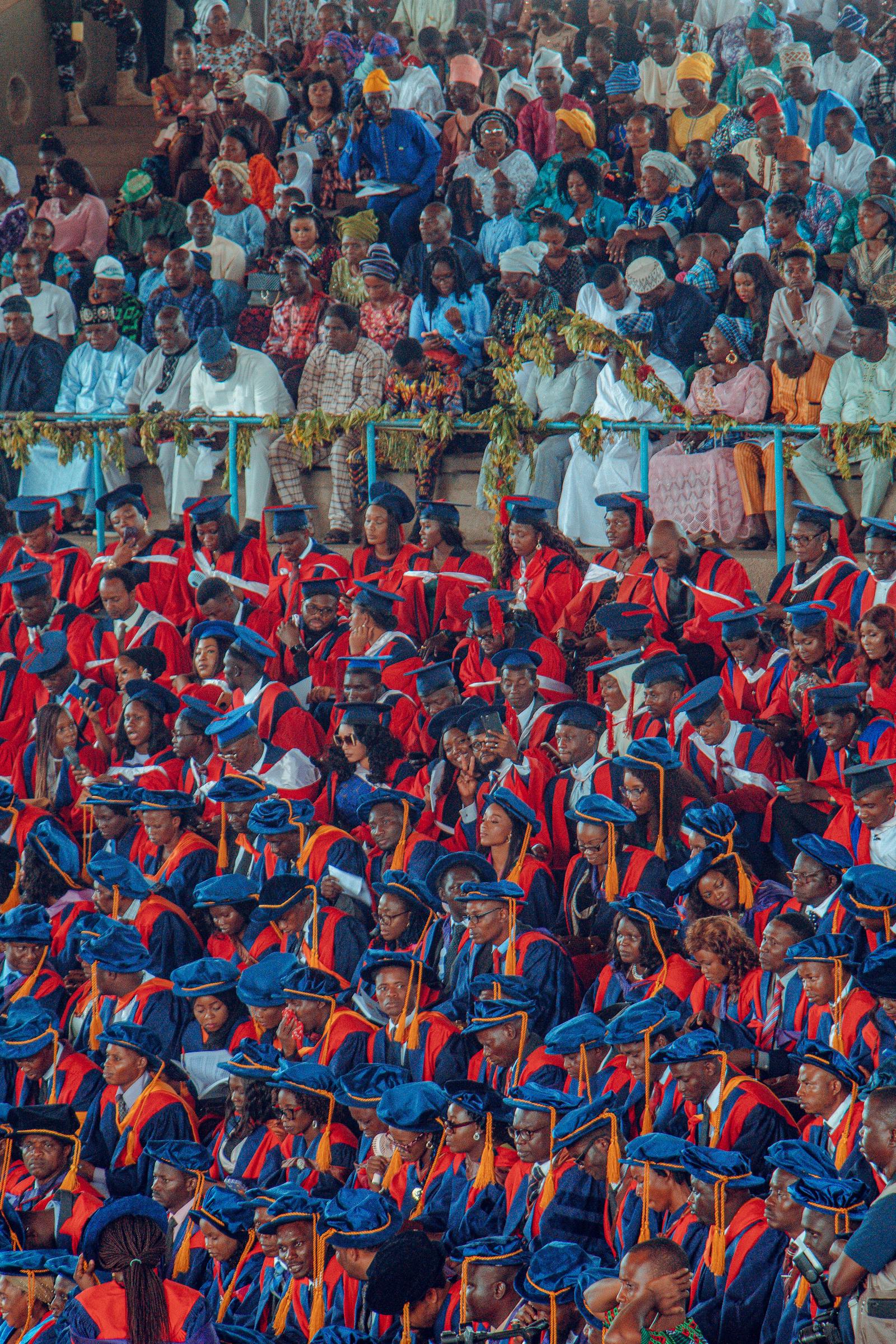 Nigerian fresh students at university clearance and orientation 2026